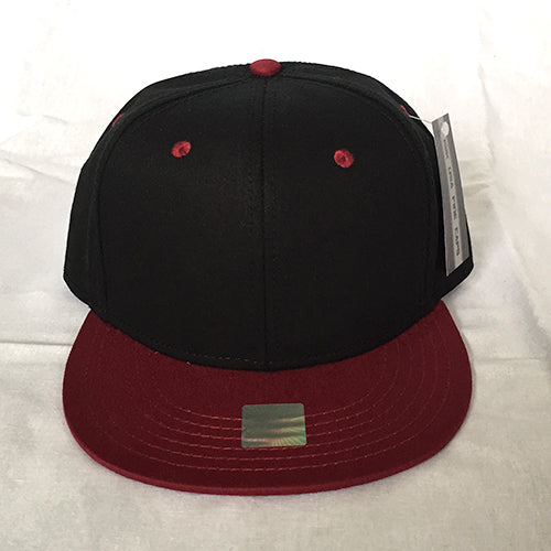 SnapBack Black/Wine