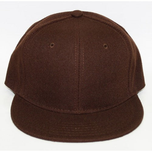 BROWN FITTED CAP