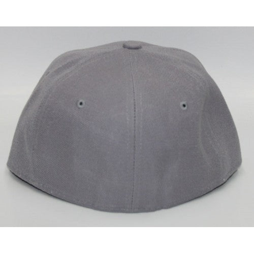 GREY FITTED CAP