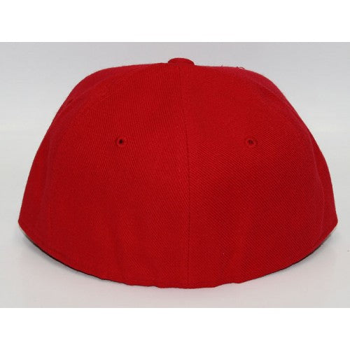 RED FITTED CAP