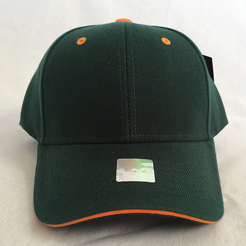 Sandwich Acrylic Green / Orange