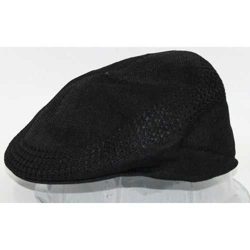 BLACK KNITTED KANGOL