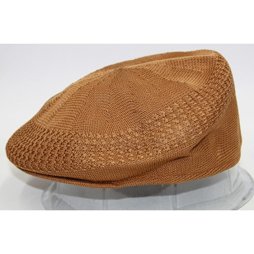 TAN KNITTED KANGOL