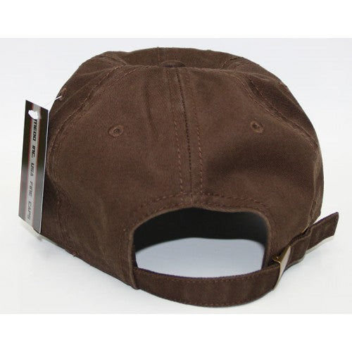 BROWN SOFT COTTON CAP